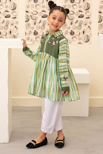Zellbury Girls | 1 Piece Khaddar | Kurta - 1227 - House Of Hania