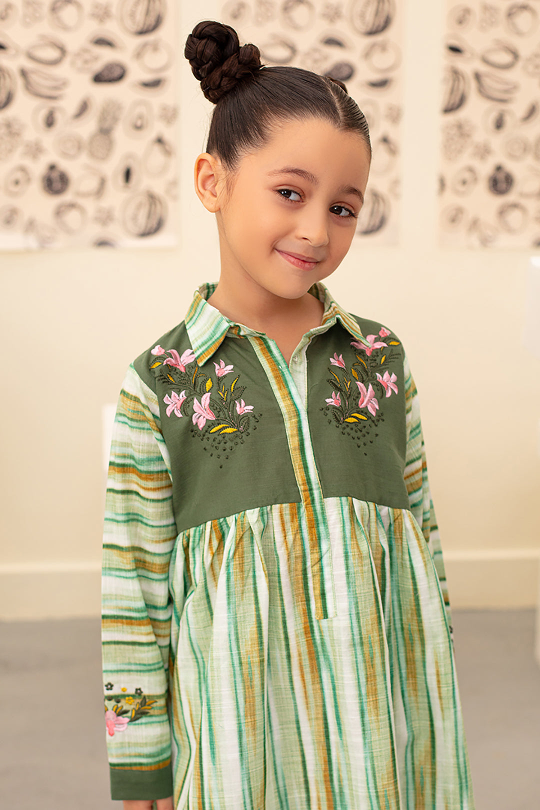 Zellbury Girls | 1 Piece Khaddar | Kurta - 1227 - House Of Hania