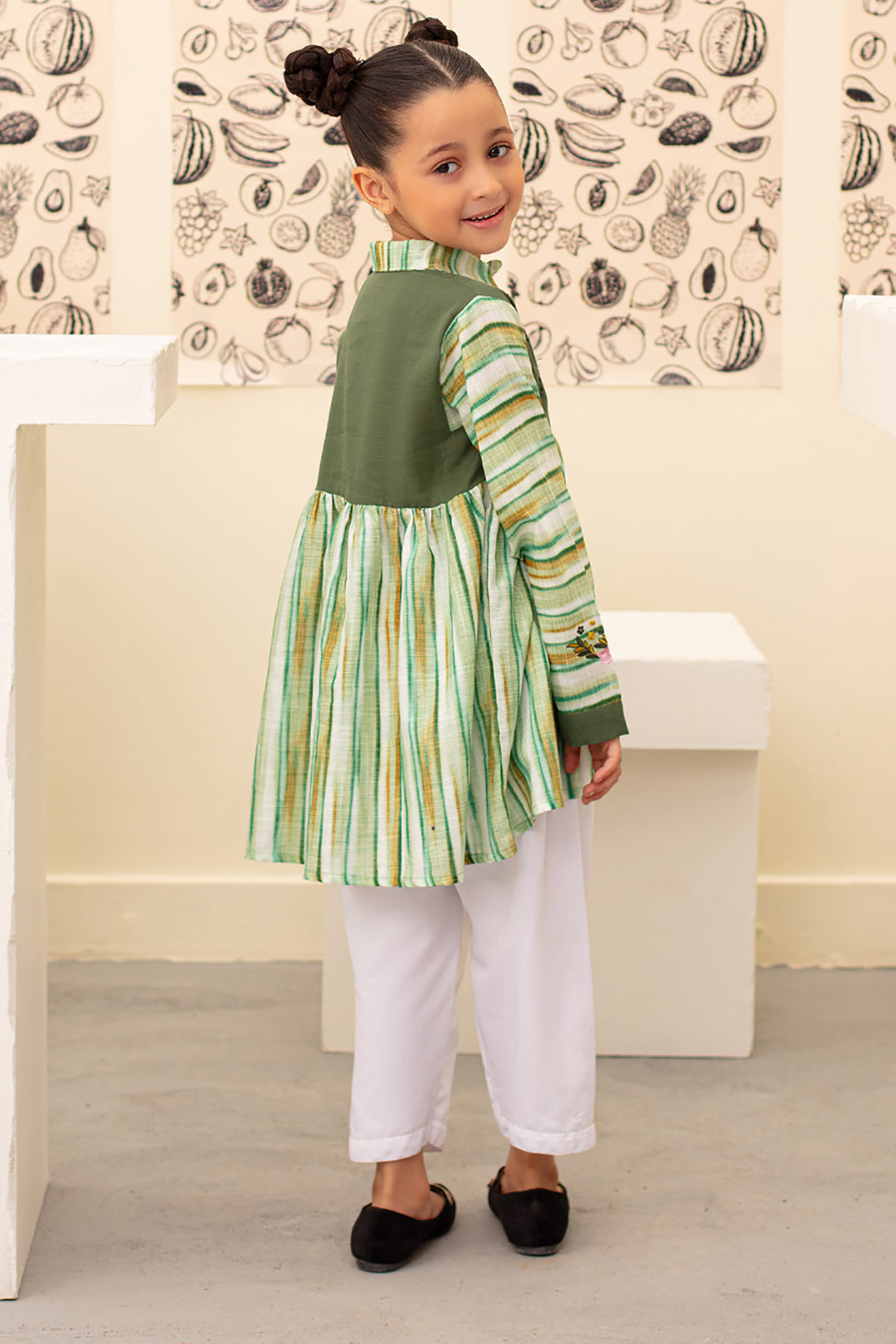 Zellbury Girls | 1 Piece Khaddar | Kurta - 1227 - House Of Hania
