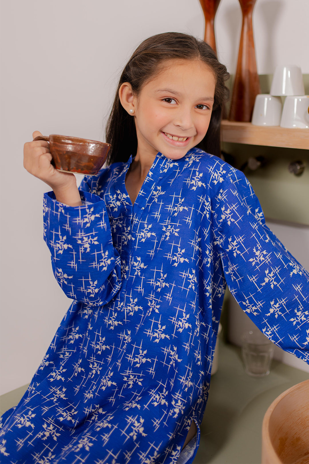 Zellbury Girls | 1 Piece Khaddar | Kurta - 1692 - House Of Hania