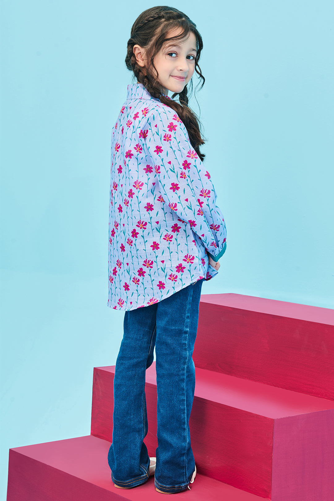 Zellbury Girls | 1 Piece Khaddar | Kurta - 1694 - House Of Hania