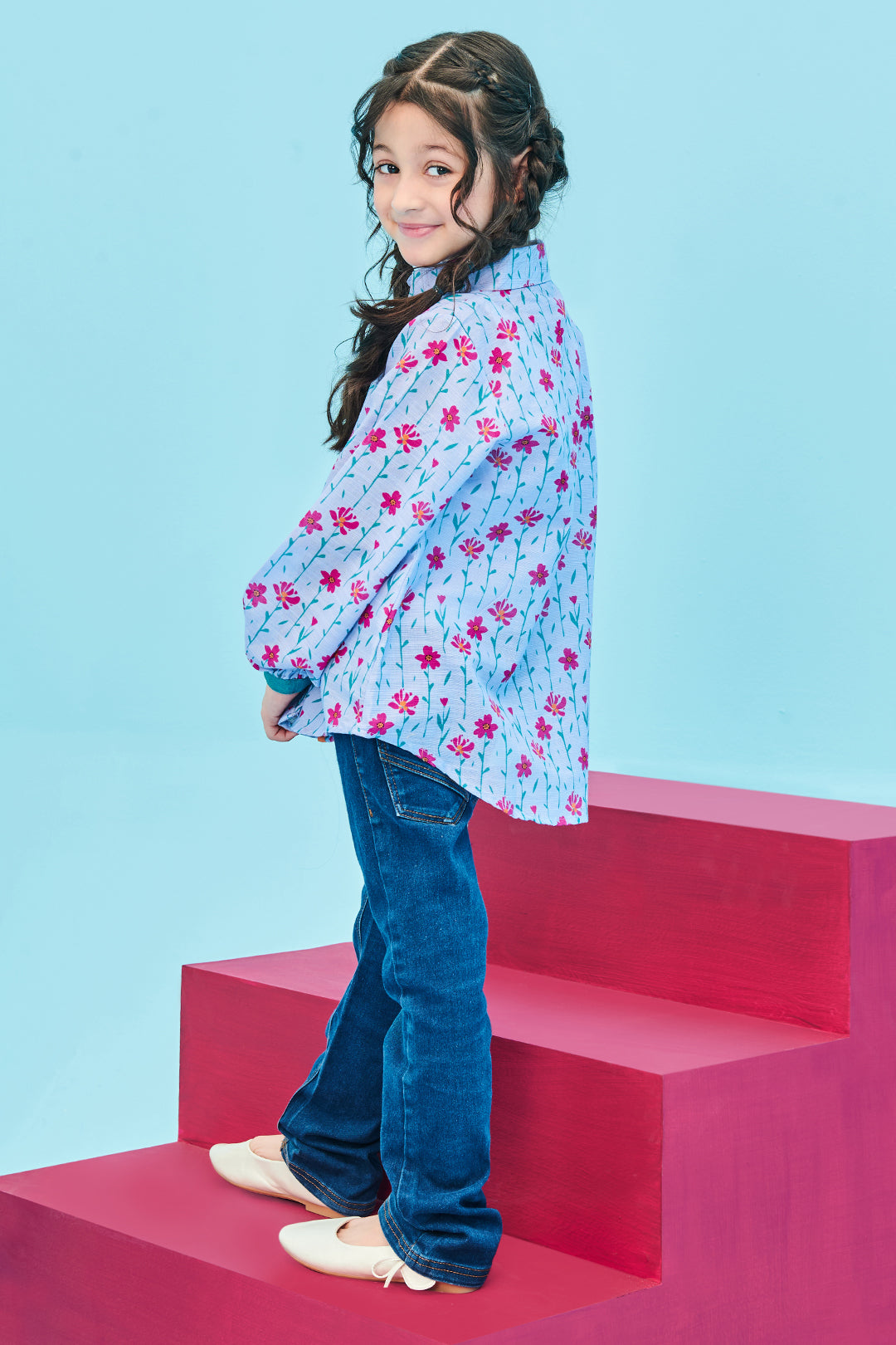 Zellbury Girls | 1 Piece Khaddar | Kurta - 1694 - House Of Hania