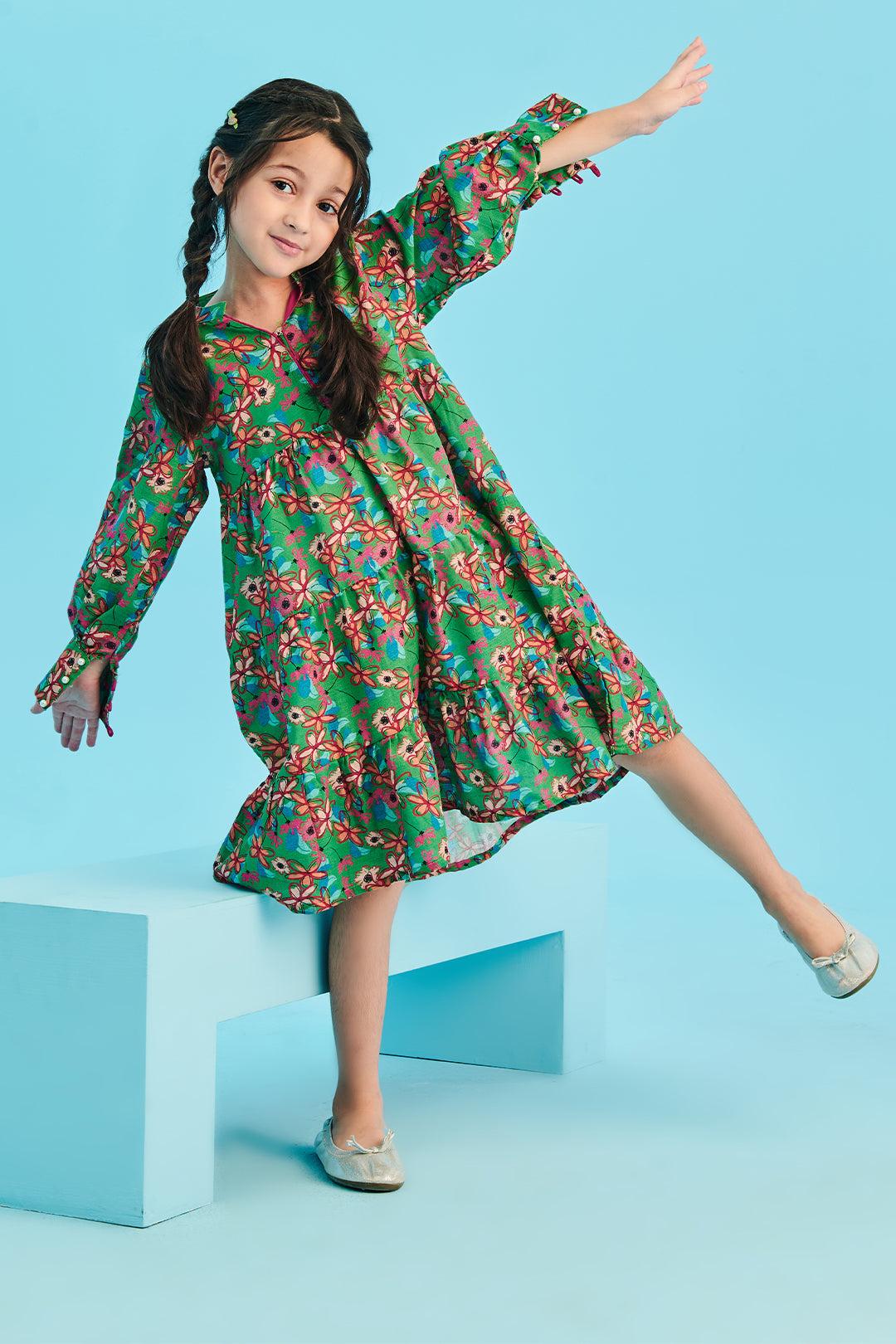 Zellbury Girls | 1 Piece Khaddar | Kurta - 1715 - House Of Hania