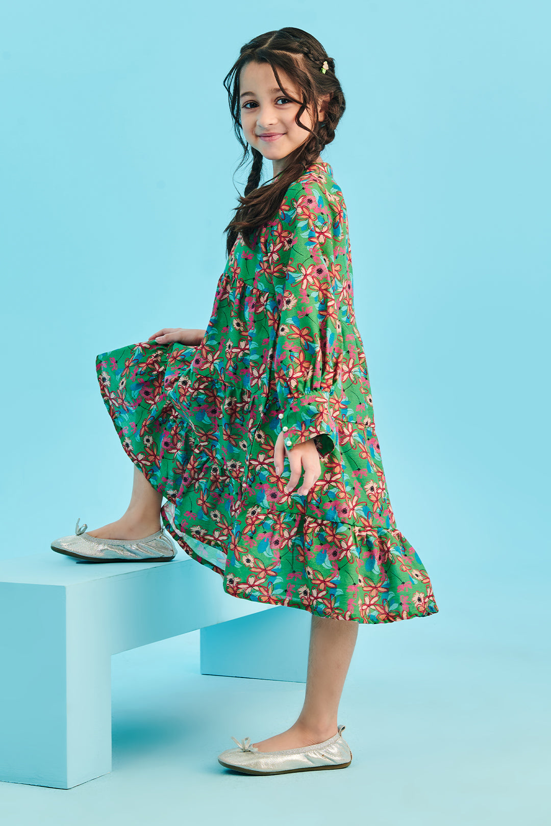 Zellbury Girls | 1 Piece Khaddar | Kurta - 1715 - House Of Hania