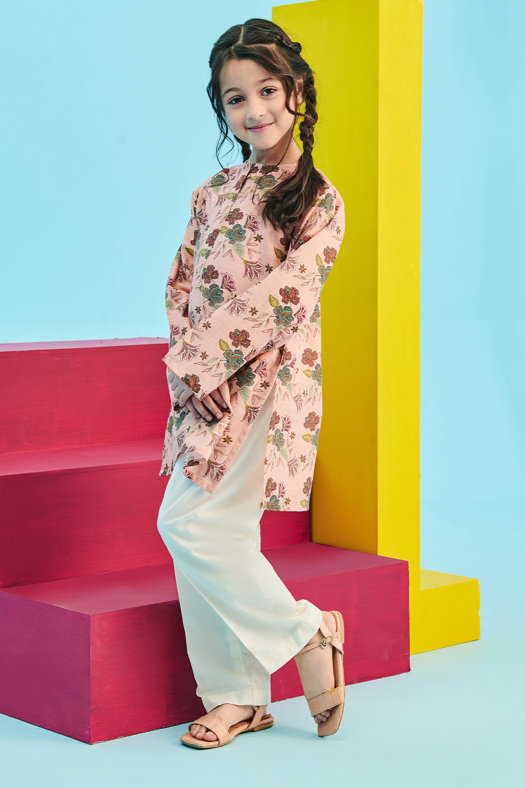 Zellbury Girls | 1 Piece Khaddar | Kurta - 1732 - House Of Hania