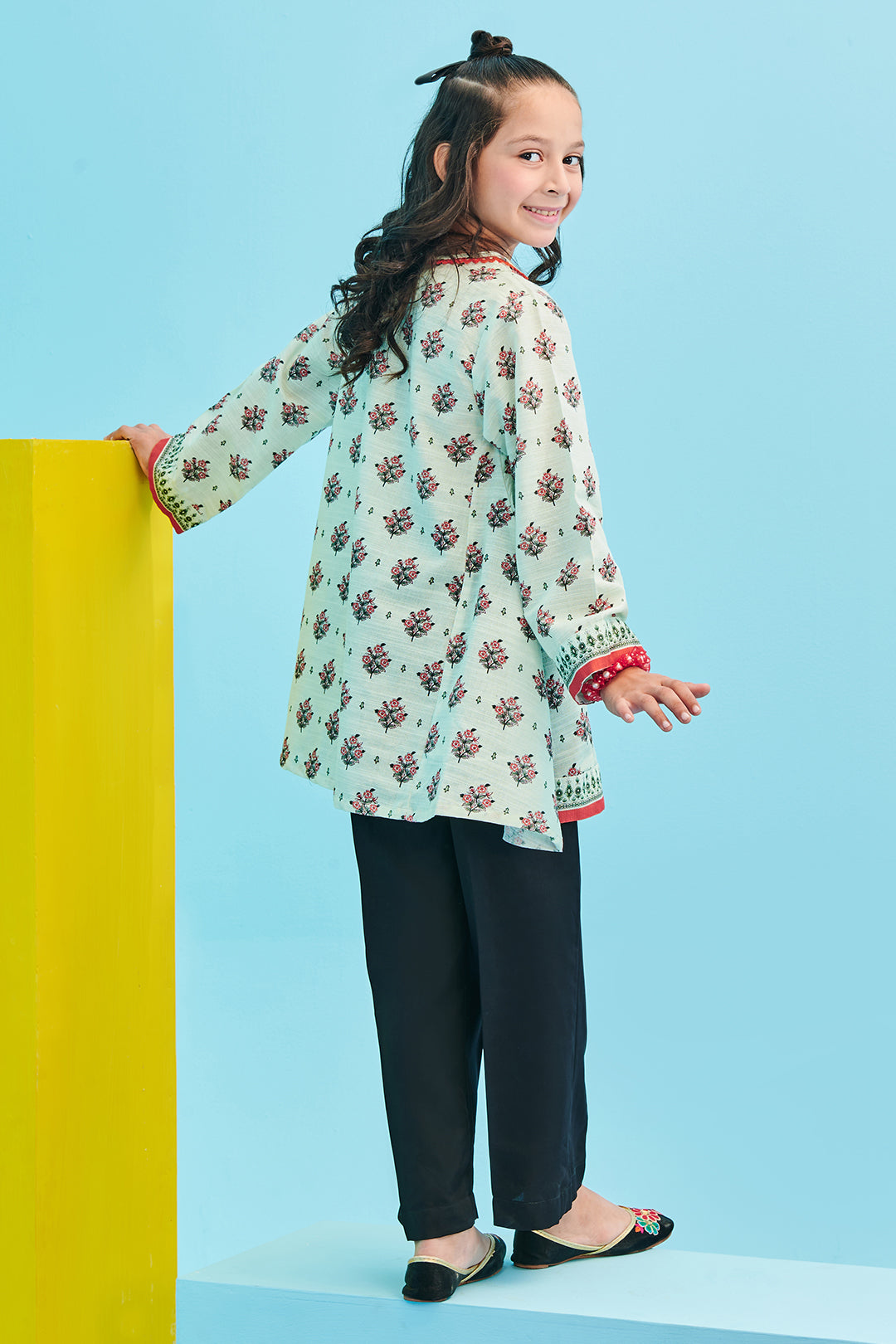 Zellbury Girls | 1 Piece Khaddar | Kurta - 1733 - House Of Hania