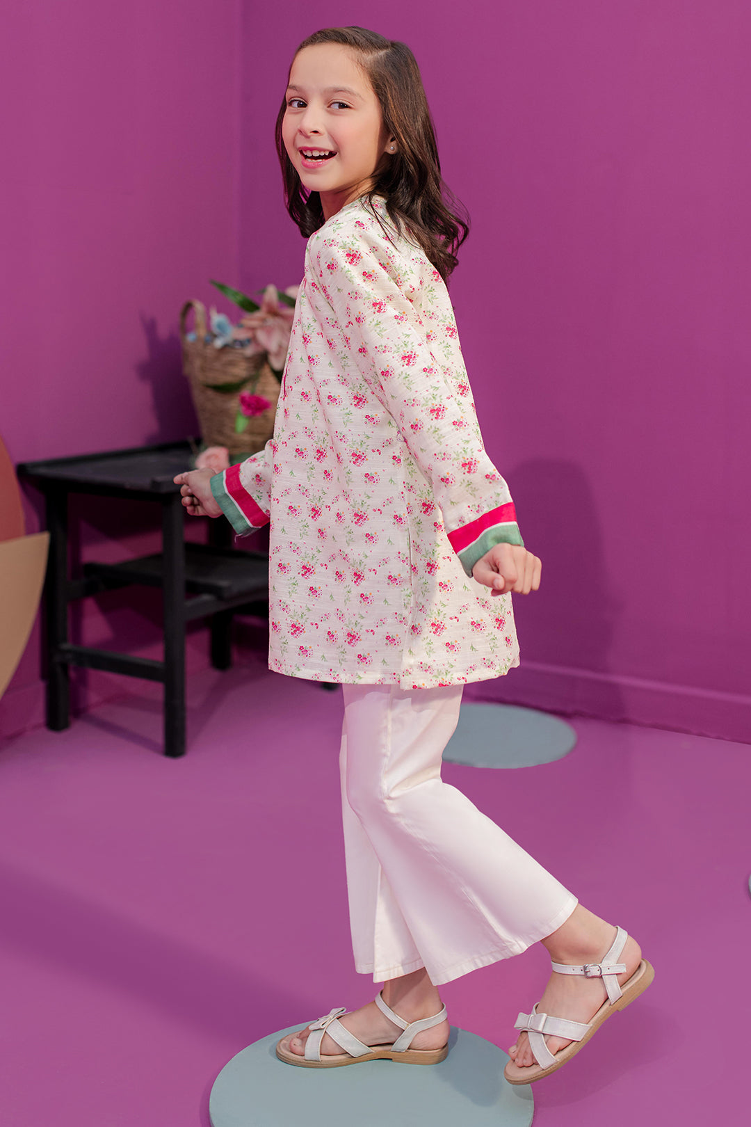Zellbury Girls | 1 Piece Khaddar | Kurta - 1752 - House Of Hania