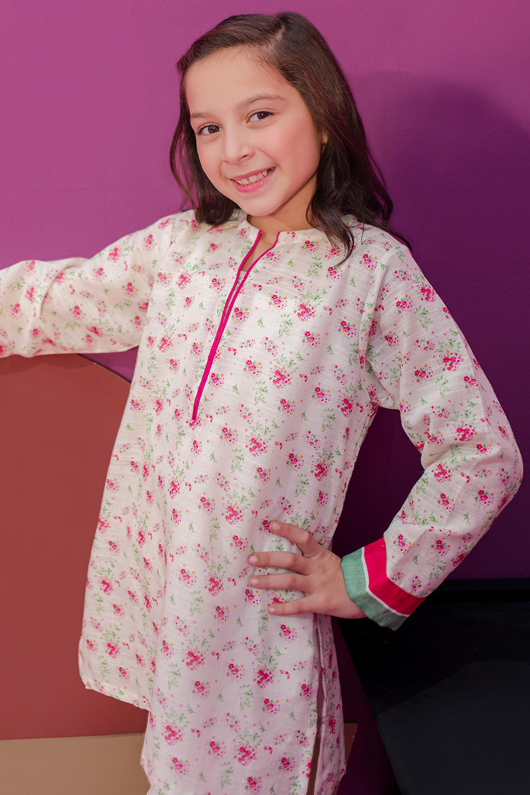 Zellbury Girls | 1 Piece Khaddar | Kurta - 1752 - House Of Hania
