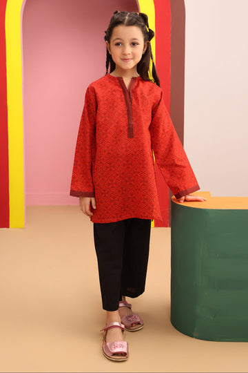 Zellbury Girls | 1 Piece Khaddar | Kurta - 1764 - House Of Hania