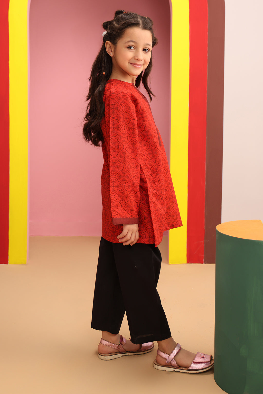 Zellbury Girls | 1 Piece Khaddar | Kurta - 1764 - House Of Hania