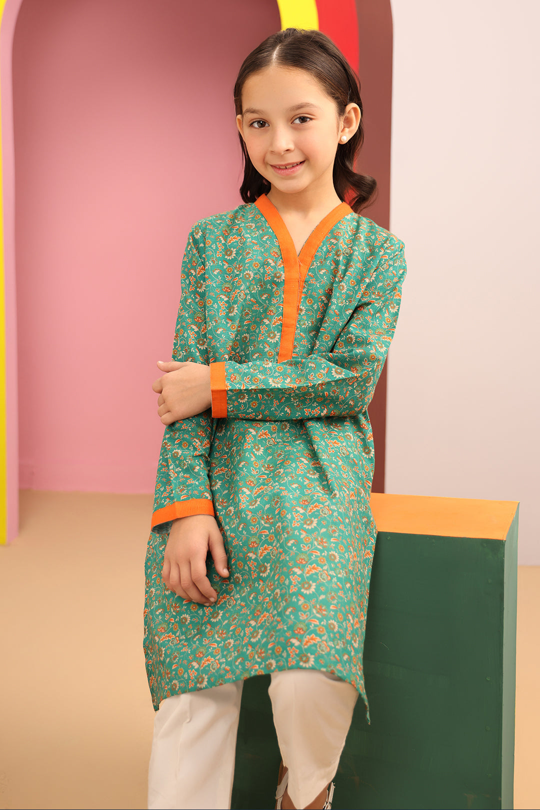 Zellbury Girls | 1 Piece Khaddar | Kurta - 1776 - House Of Hania