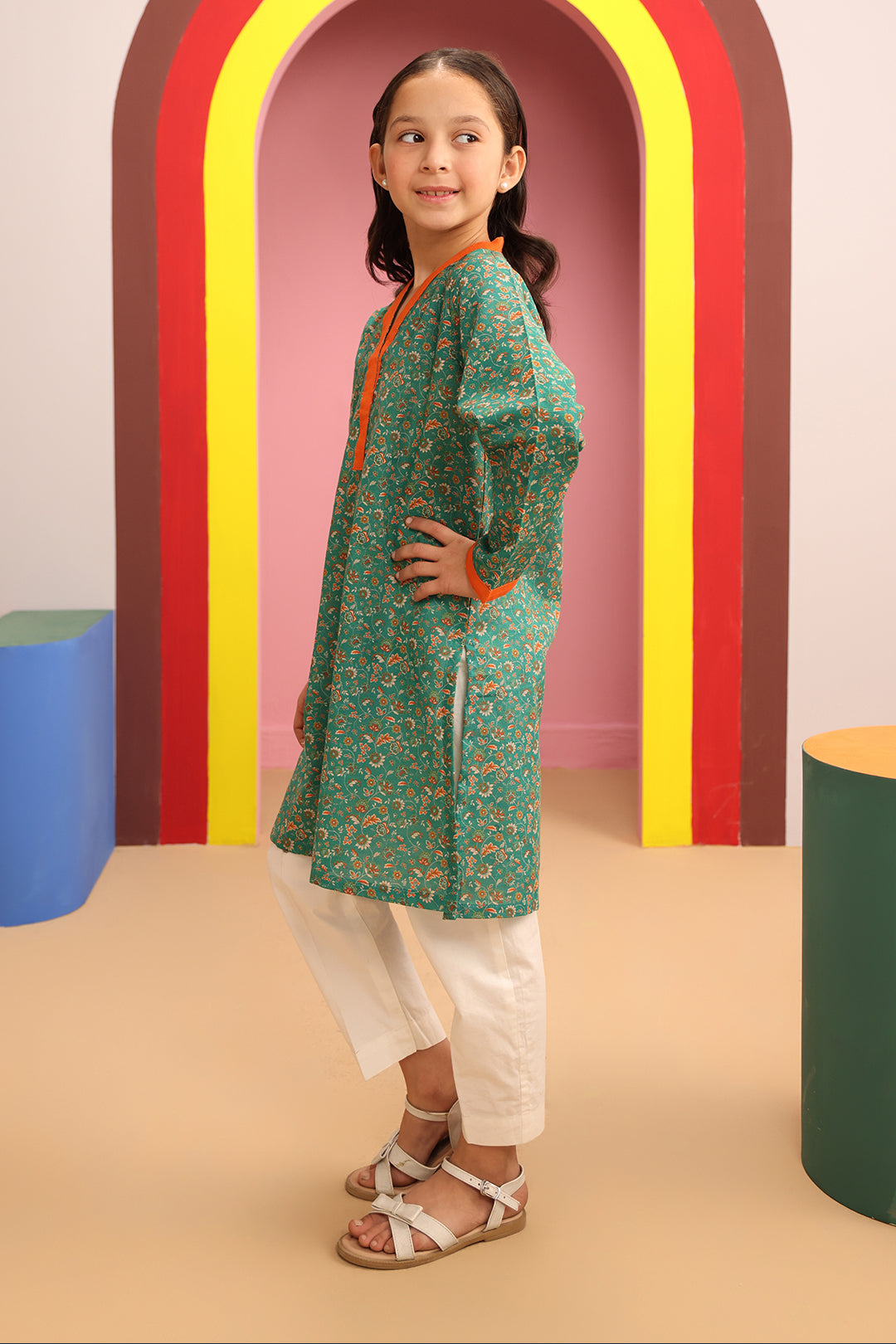 Zellbury Girls | 1 Piece Khaddar | Kurta - 1776 - House Of Hania