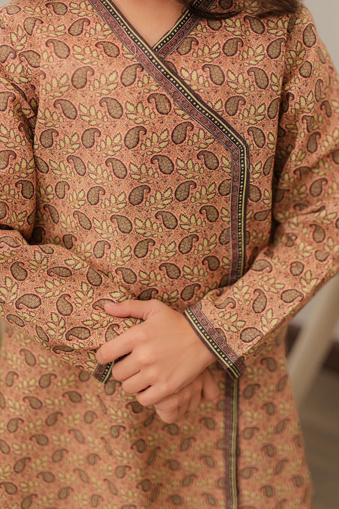 Zellbury Girls | 1 Piece Khaddar | Kurta - 1780 - House Of Hania