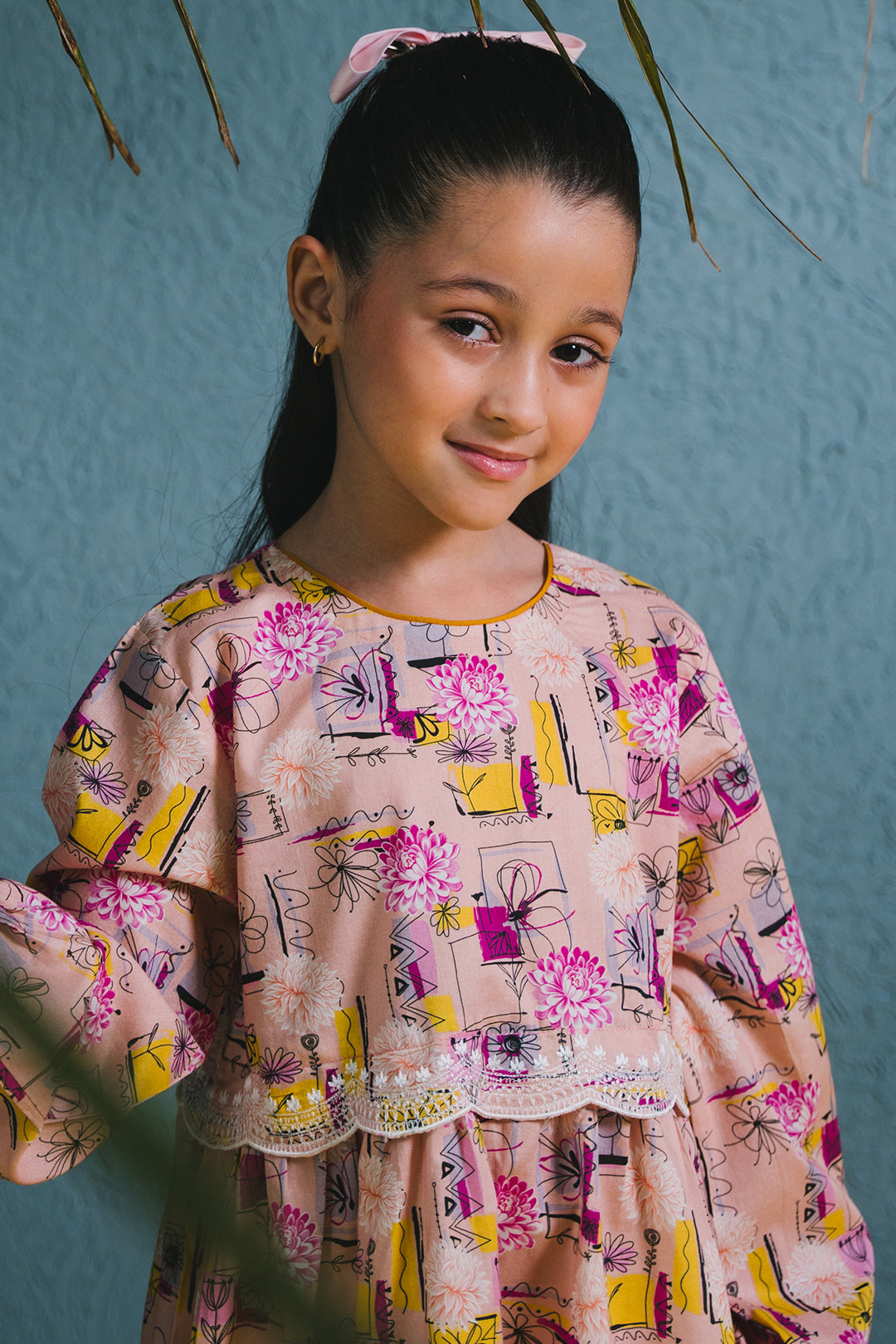 Zellbury Girls | 1 Piece Lawn | Embroidered Kurta - 1452 - House Of Hania