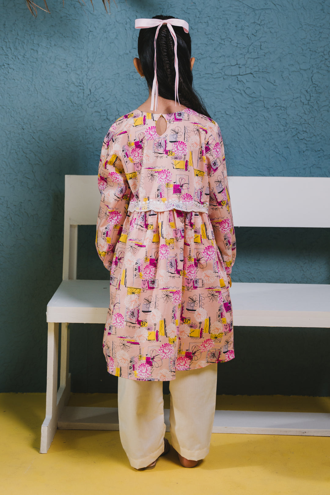 Zellbury Girls | 1 Piece Lawn | Embroidered Kurta - 1452 - House Of Hania