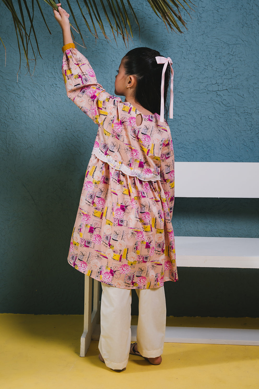 Zellbury Girls | 1 Piece Lawn | Embroidered Kurta - 1452 - House Of Hania