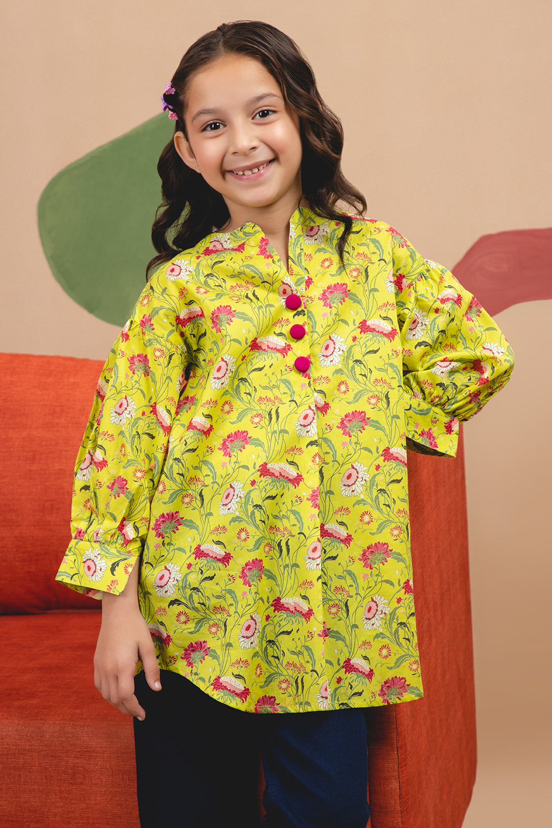 Zellbury Girls | 1 Piece Lawn | Kurta - 1306 - House Of Hania