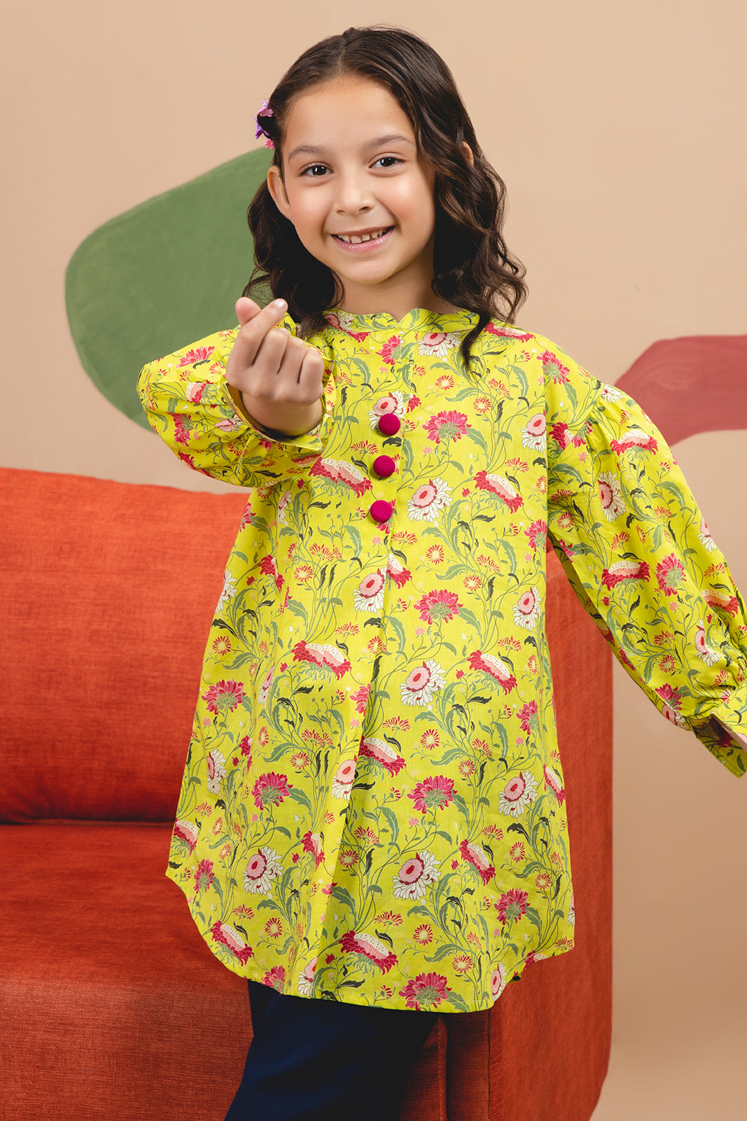 Zellbury Girls | 1 Piece Lawn | Kurta - 1306 - House Of Hania