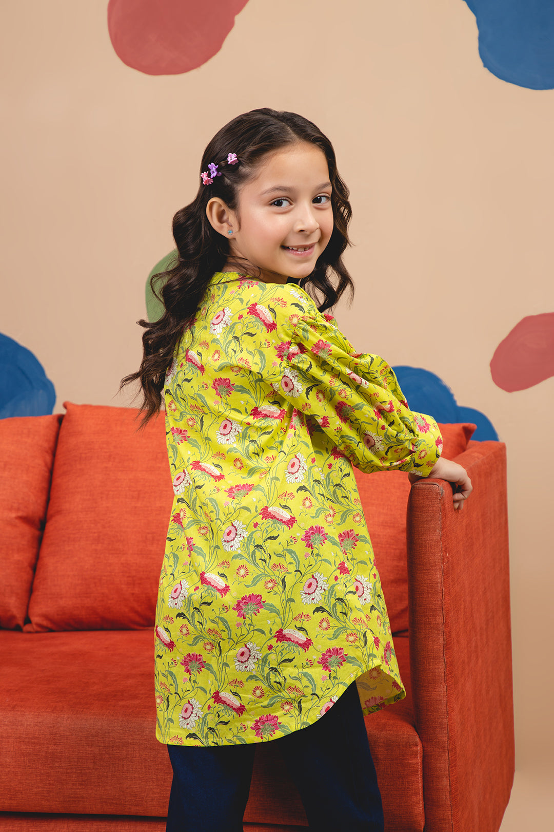 Zellbury Girls | 1 Piece Lawn | Kurta - 1306 - House Of Hania