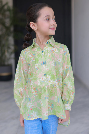 Zellbury Girls | 1 Piece Lawn | Kurta - 1310 - House Of Hania