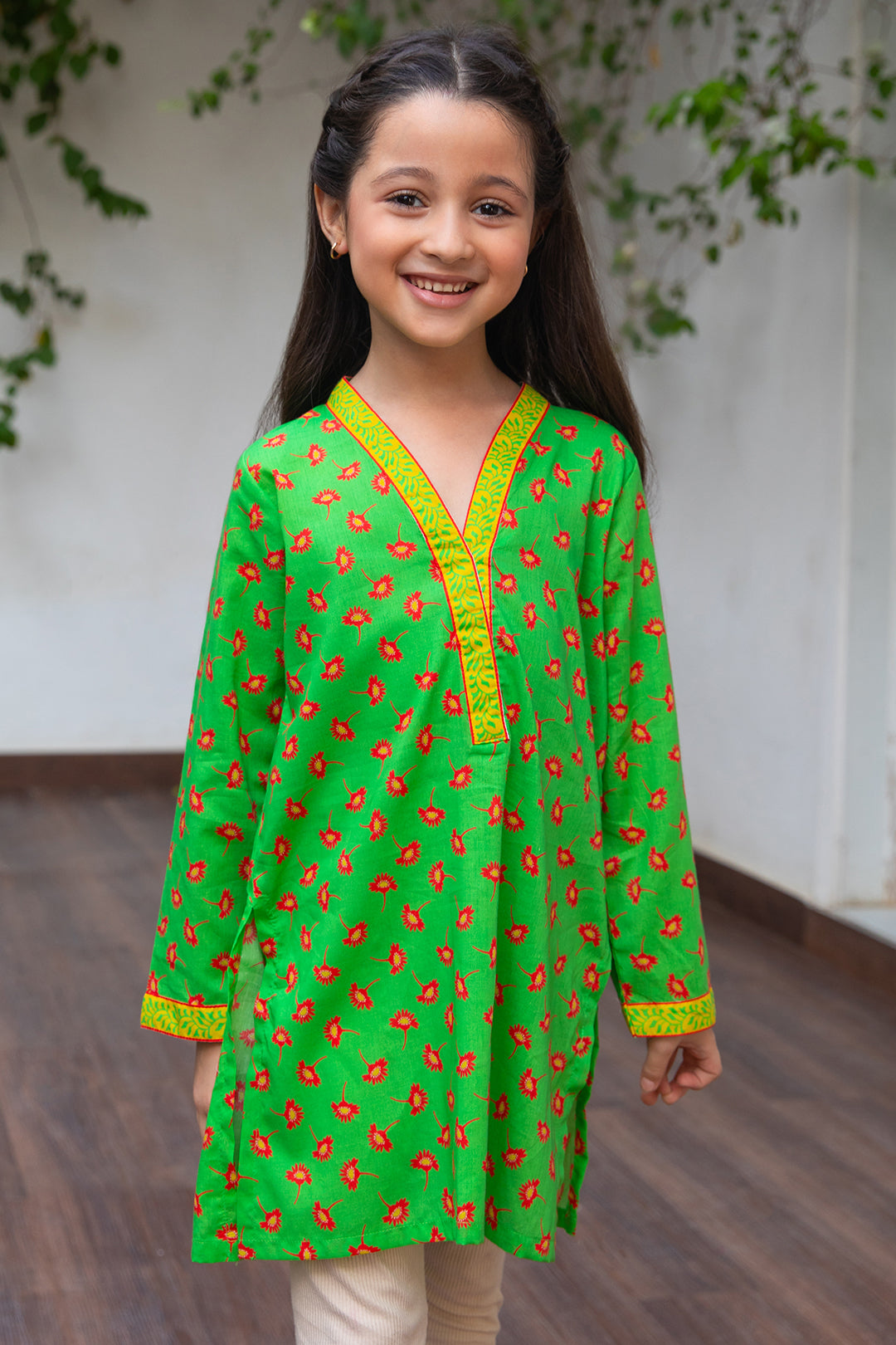 Zellbury Girls | 1 Piece Lawn | Kurta - 1336 - House Of Hania