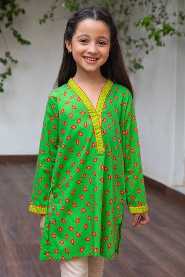 Zellbury Girls | 1 Piece Lawn | Kurta - 1336 - House Of Hania