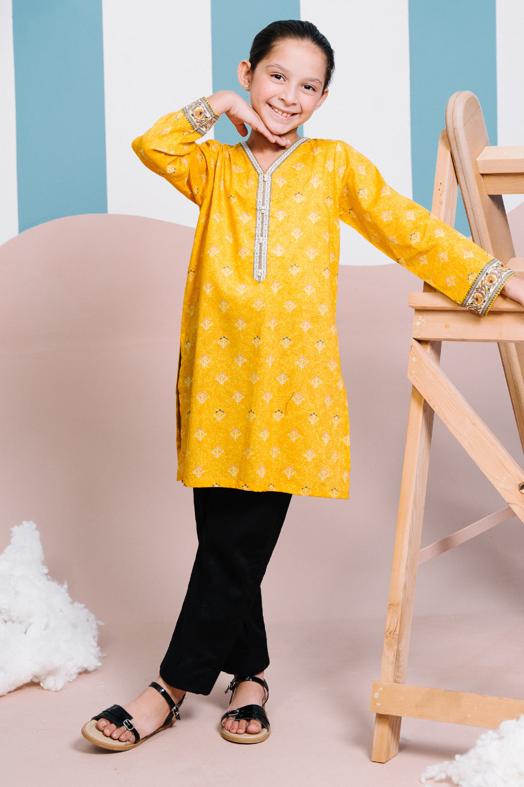 Zellbury Girls | 1 Piece Lawn | Kurta - 1339 - House Of Hania
