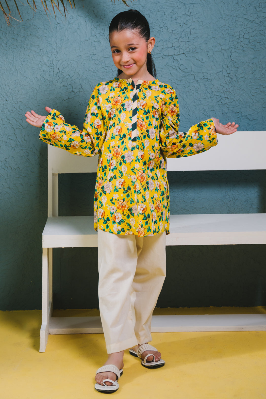 Zellbury Girls | 1 Piece Lawn | Kurta - 1384 - House Of Hania