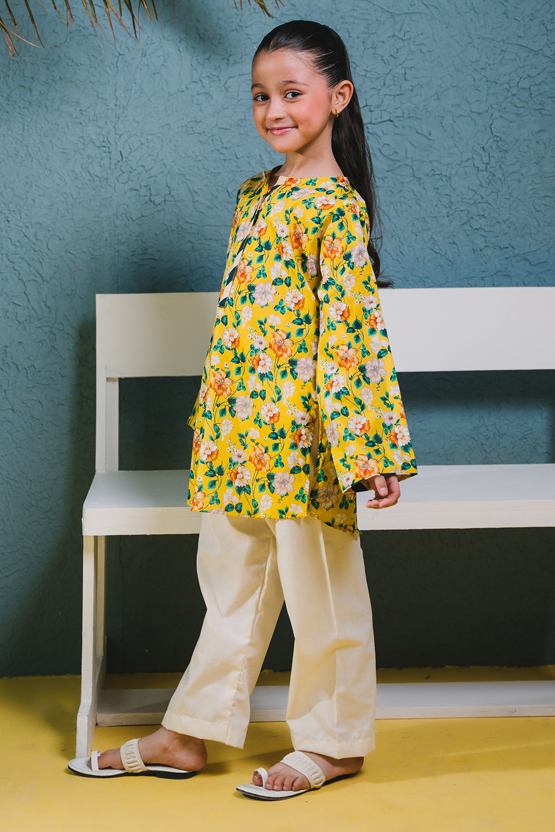 Zellbury Girls | 1 Piece Lawn | Kurta - 1384 - House Of Hania