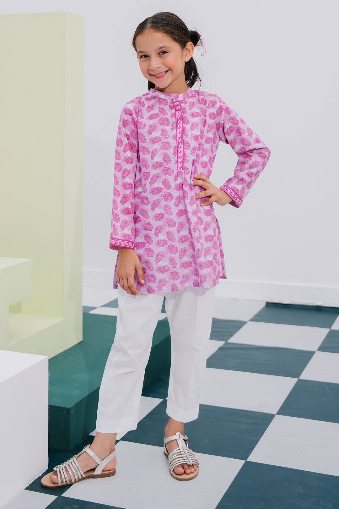 Zellbury Girls | 1 Piece Lawn | Kurta - 1388 - House Of Hania