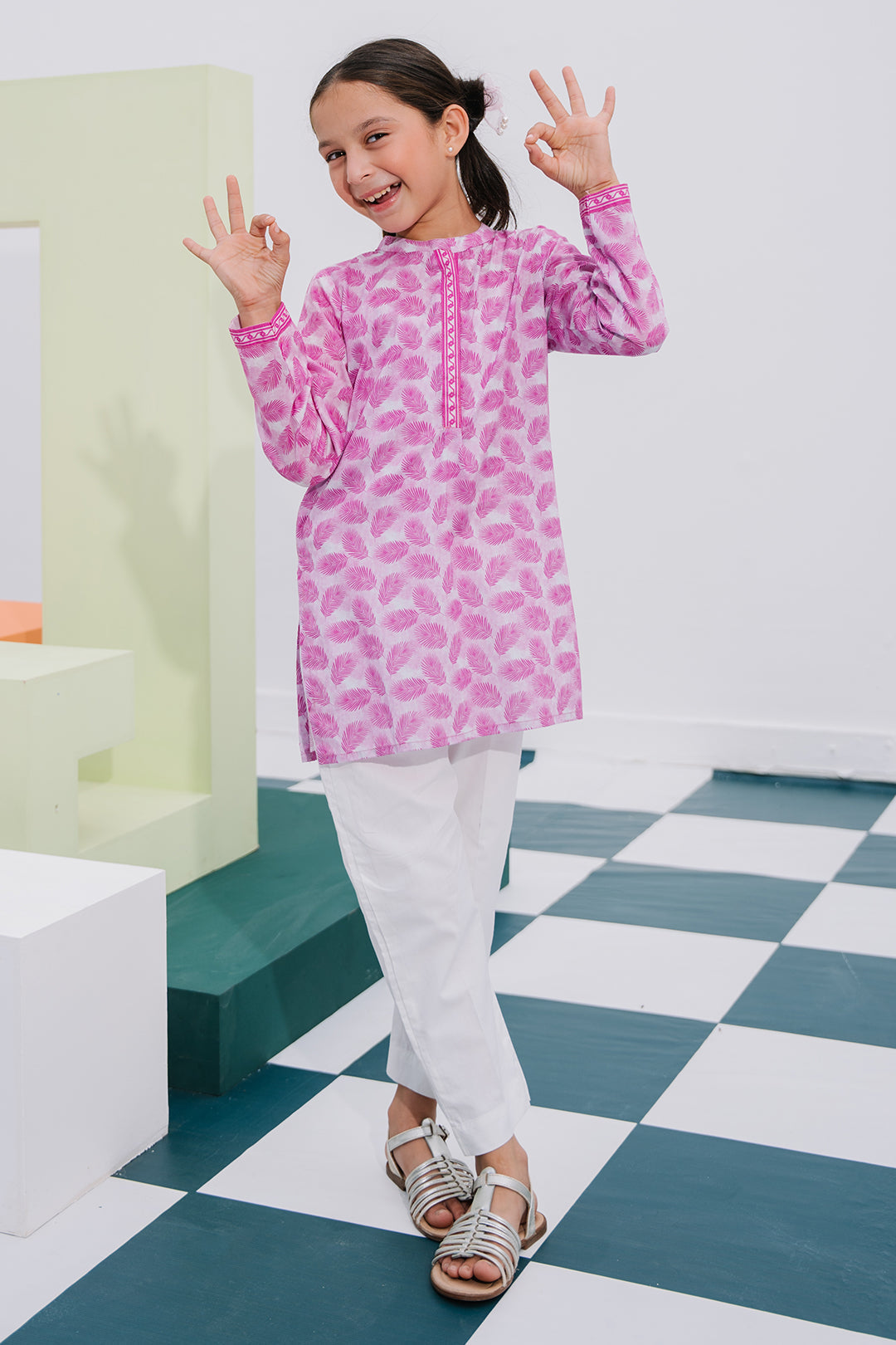 Zellbury Girls | 1 Piece Lawn | Kurta - 1388 - House Of Hania