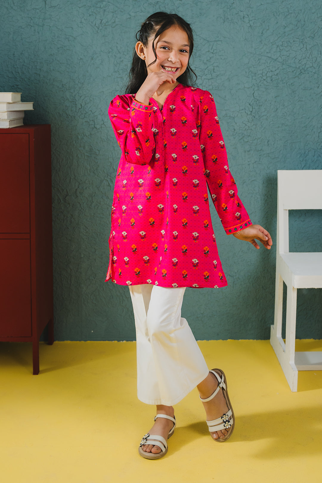 Zellbury Girls | 1 Piece Lawn | Kurta - 1389 - House Of Hania