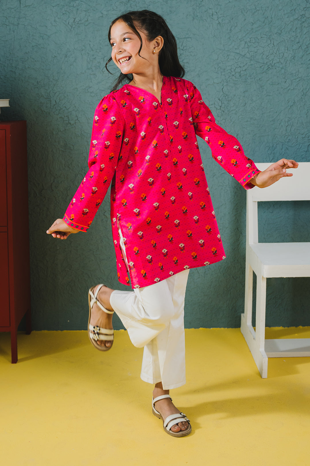 Zellbury Girls | 1 Piece Lawn | Kurta - 1389 - House Of Hania