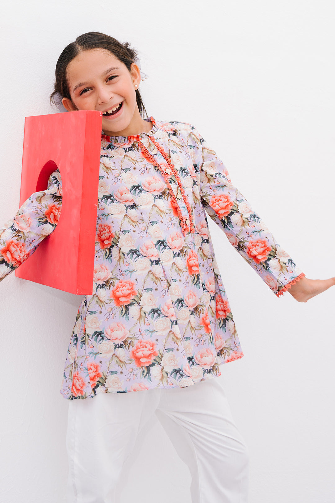 Zellbury Girls | 1 Piece Lawn | Kurta - 1390 - House Of Hania