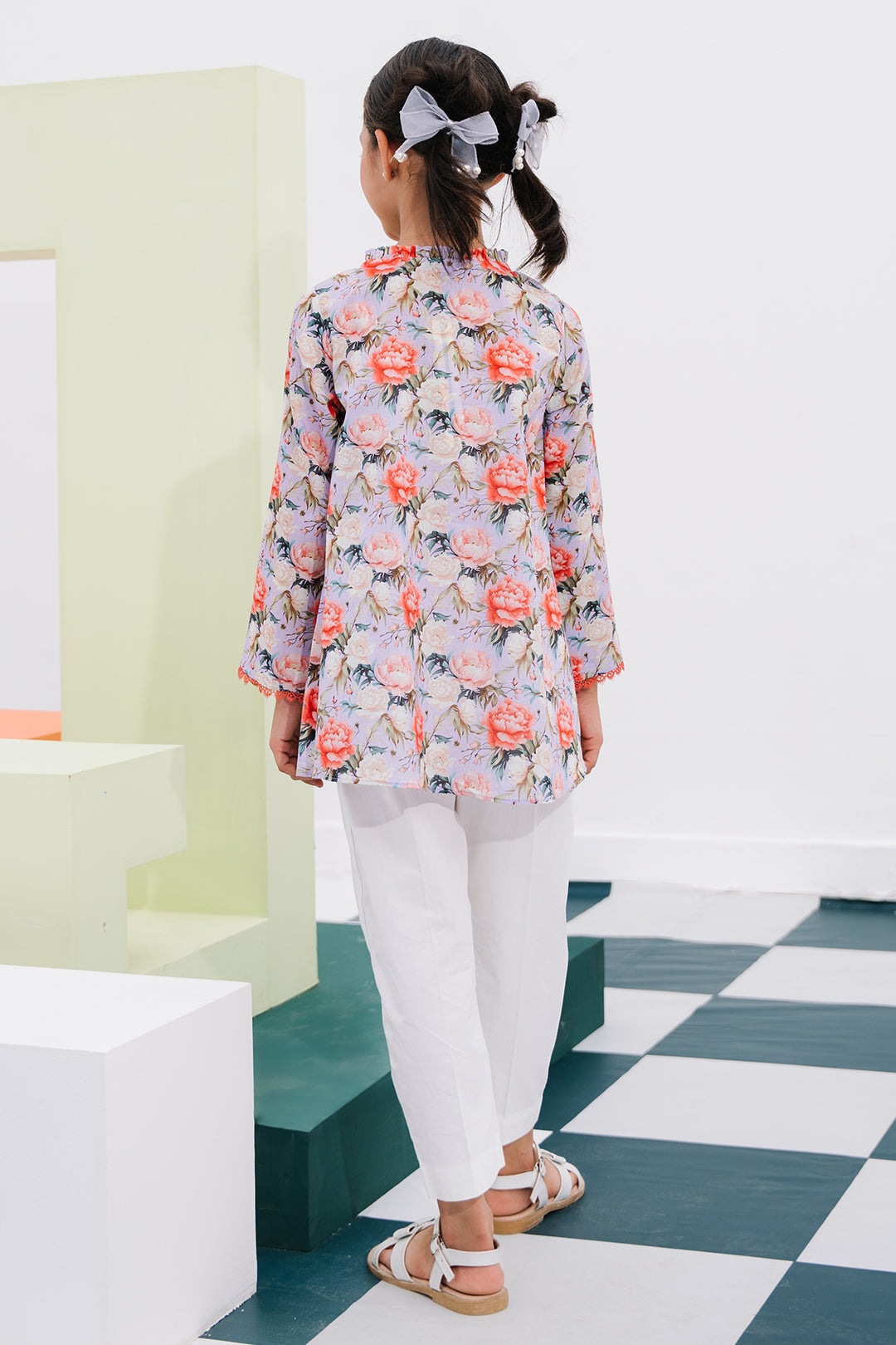 Zellbury Girls | 1 Piece Lawn | Kurta - 1390 - House Of Hania