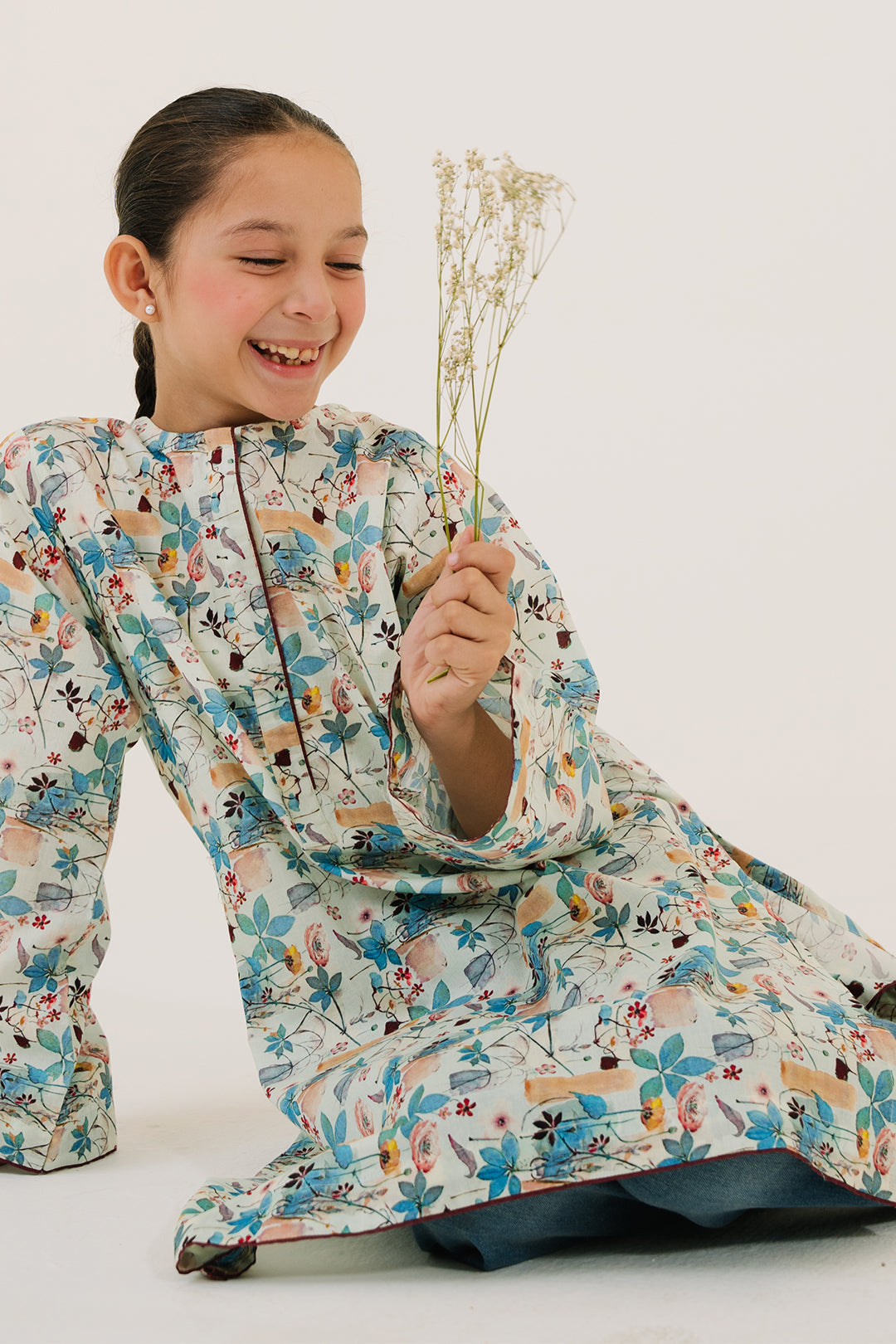 Zellbury Girls | 1 Piece Lawn | Kurta - 1436 - House Of Hania