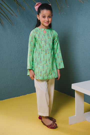 Zellbury Girls | 1 Piece Lawn | Kurta - 1443 - House Of Hania