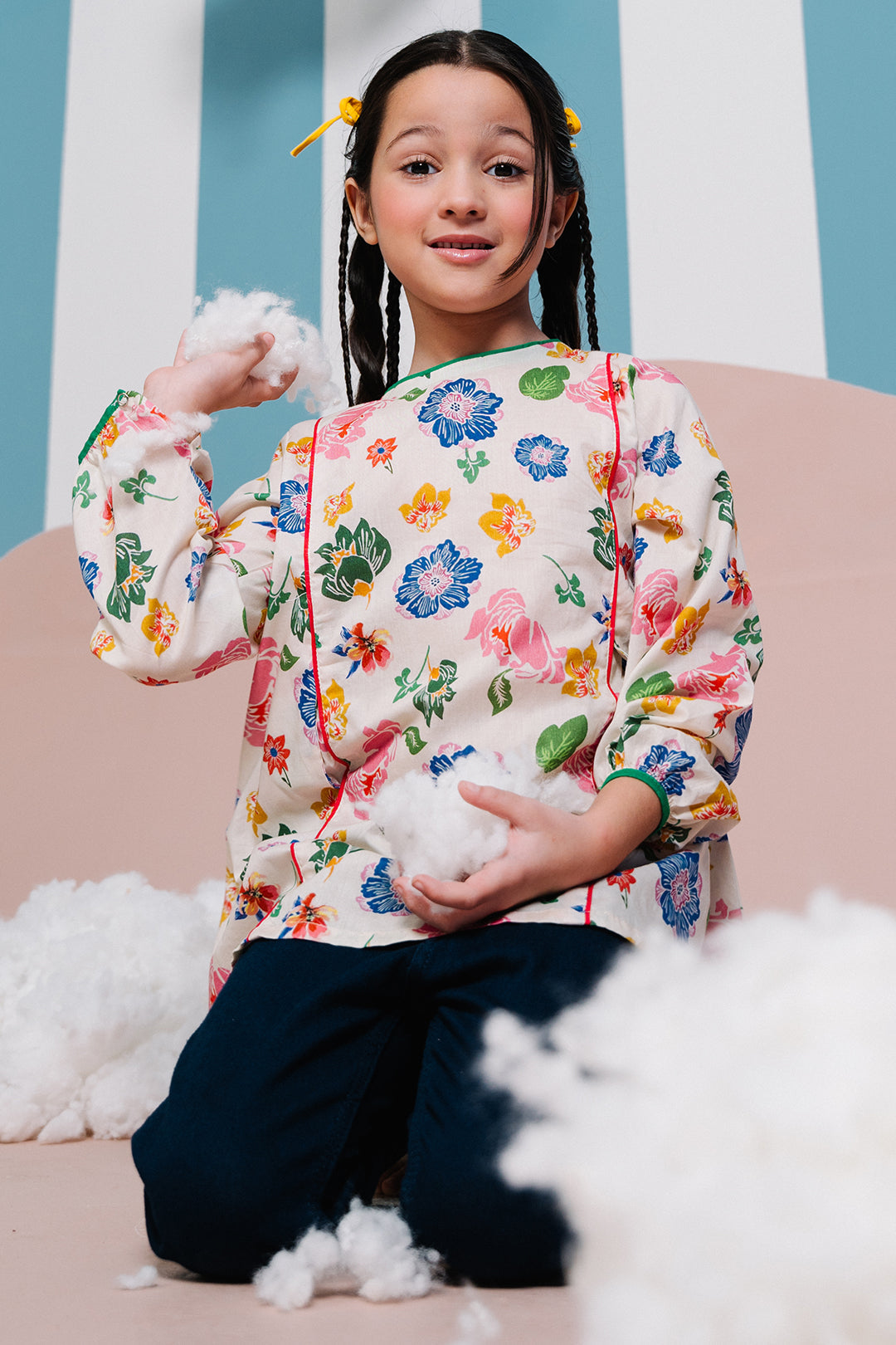Zellbury Girls | 1 Piece Lawn | Kurta - 1445 - House Of Hania