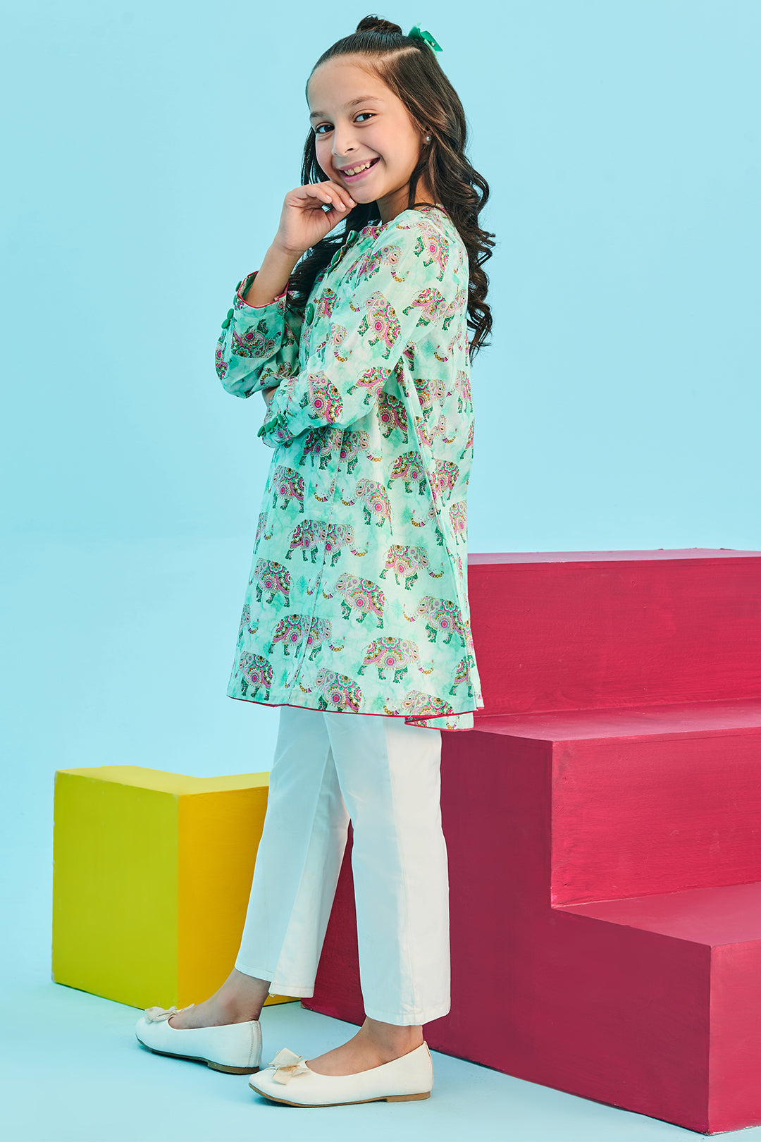 Zellbury Girls | 1 Piece Lawn | Kurta - 1451 - House Of Hania