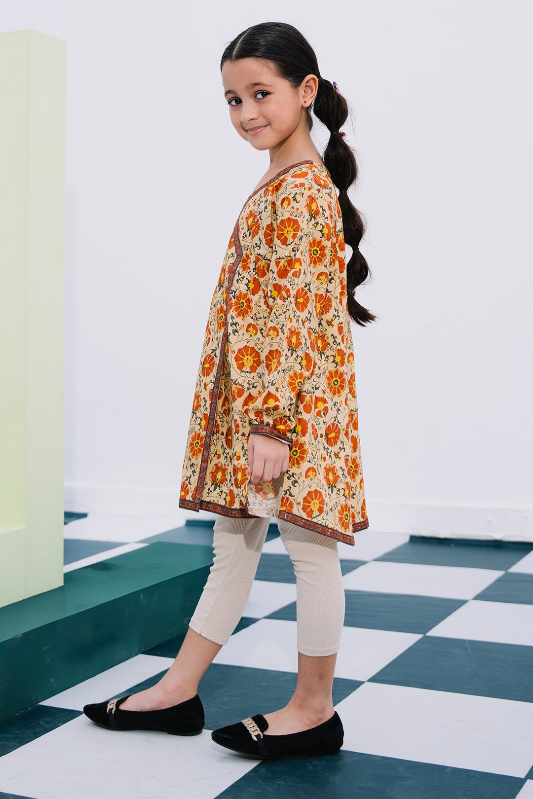 Zellbury Girls | 1 Piece Lawn | Kurta - 1602 - House Of Hania