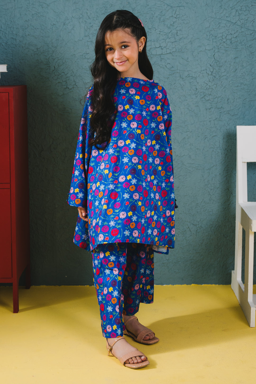 Zellbury Girls | 2 Piece Cambric | Kurta Trouser - 2660 - House Of Hania