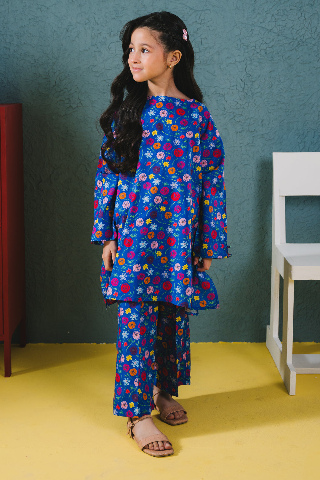 Zellbury Girls | 2 Piece Cambric | Kurta Trouser - 2660 - House Of Hania
