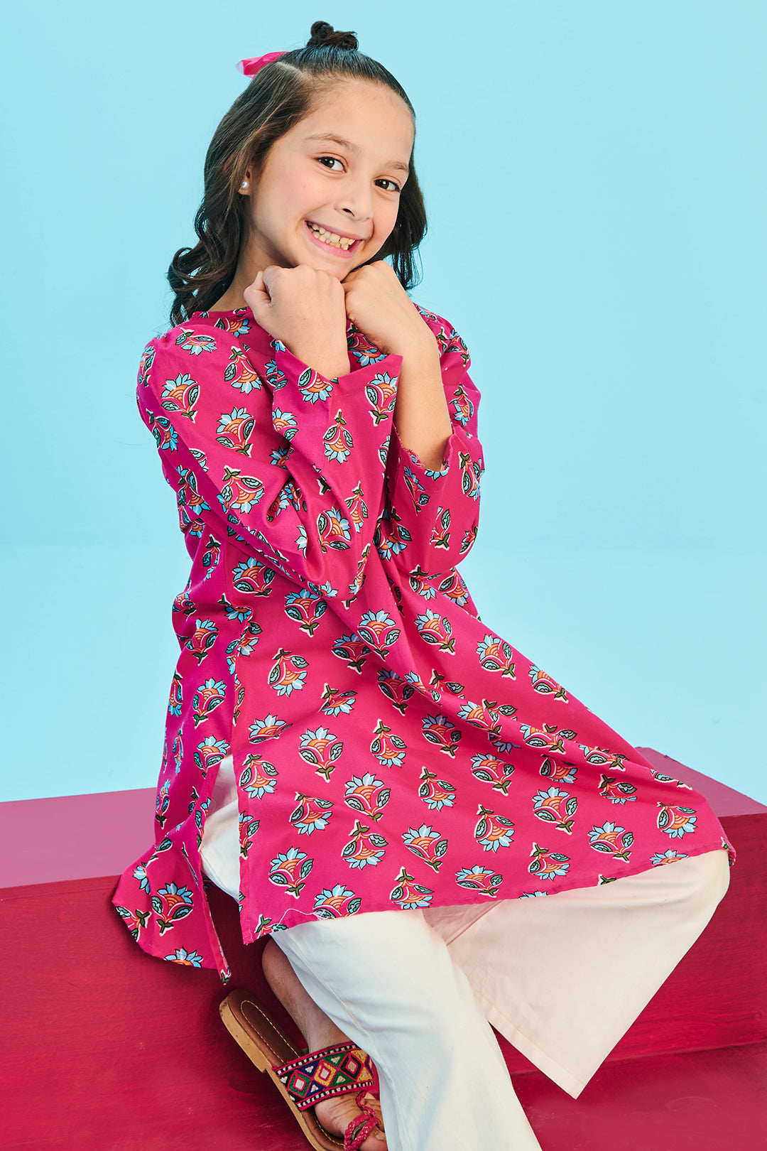 Zellbury Girls | 2 Piece Cambric | Kurta Trouser - 2668 - House Of Hania