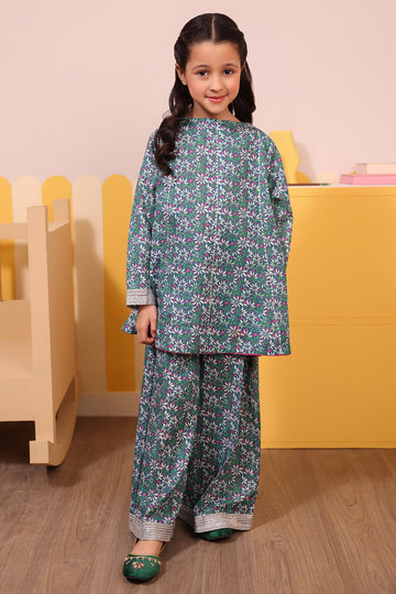 Zellbury Girls | 2 Piece Karandi | Kurta Trouser - 2762 - House Of Hania