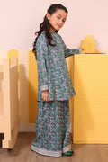 Zellbury Girls | 2 Piece Karandi | Kurta Trouser - 2762 - House Of Hania