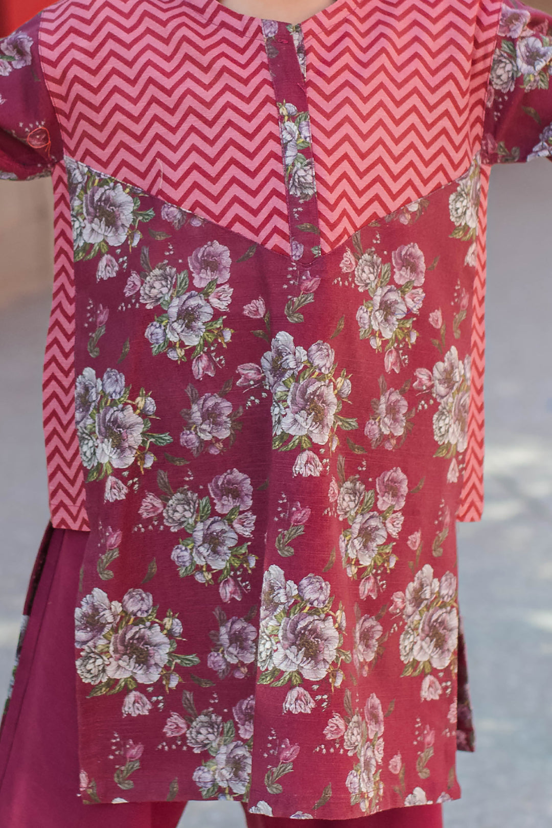 Zellbury Girls | 2 Piece Khaddar | Kurta Trouser - 2222 - House Of Hania