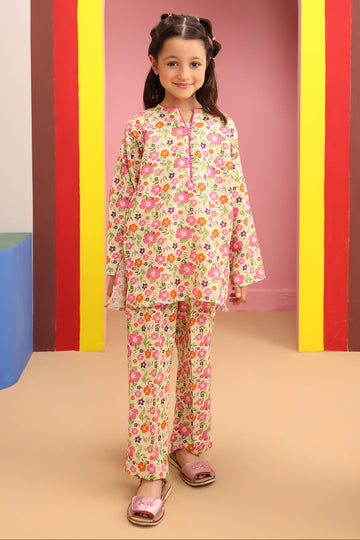 Zellbury Girls | 2 Piece Khaddar | Kurta Trouser - 2749 - House Of Hania