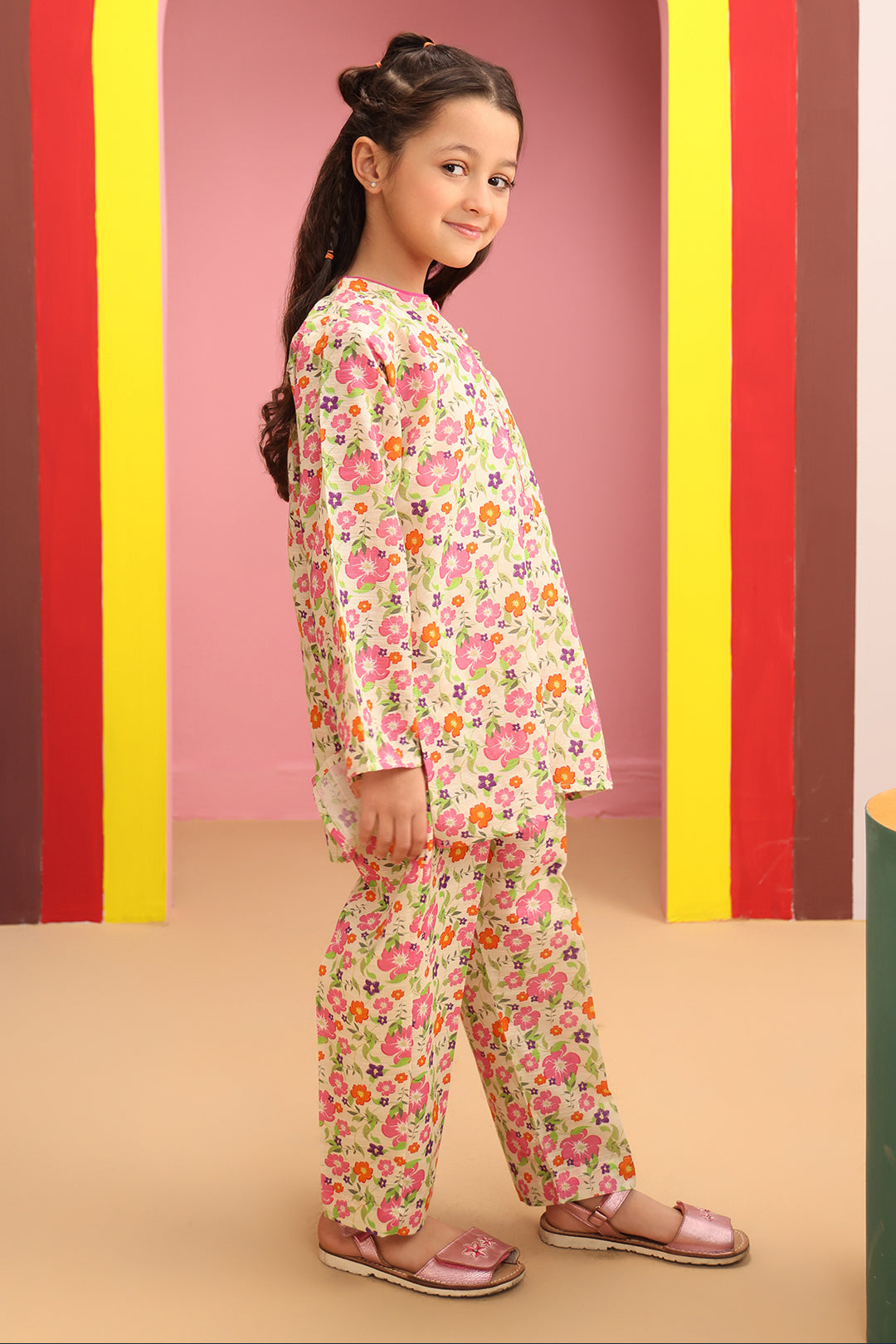 Zellbury Girls | 2 Piece Khaddar | Kurta Trouser - 2749 - House Of Hania