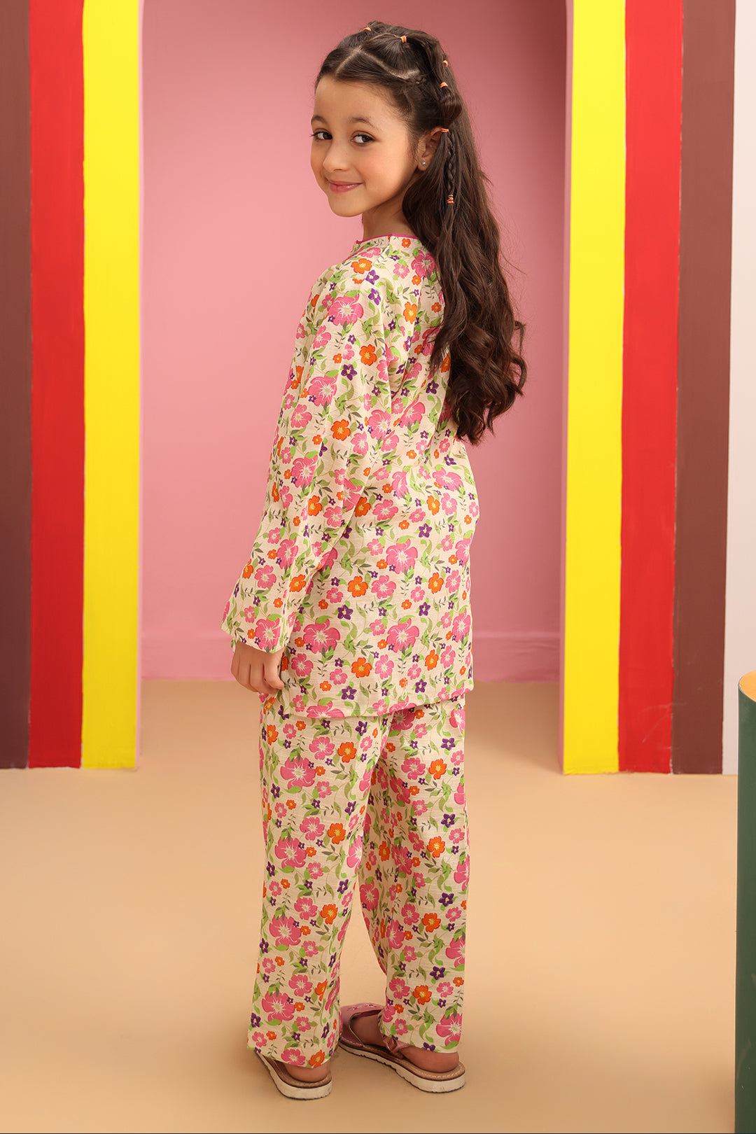 Zellbury Girls | 2 Piece Khaddar | Kurta Trouser - 2749 - House Of Hania