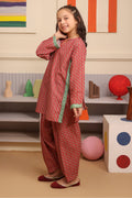 Zellbury Girls | 2 Piece Khaddar | Kurta Trouser - 2787 - House Of Hania